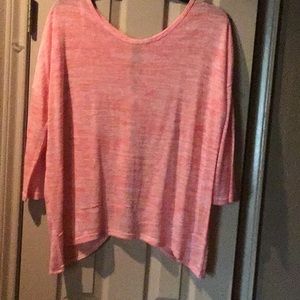 Charming Charlie orange top.  Size XL